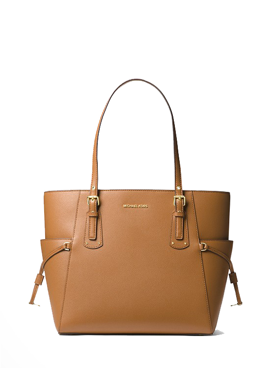 Bolso Michael Kors tote Voyager mediano camel